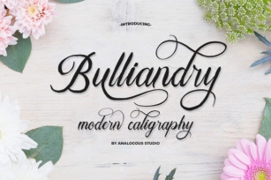 Bulliandry Font Download