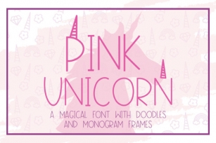 Pink Unicorn Font Download