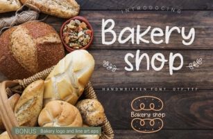 Bakery Shop Font Download