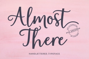 Almost There Font Download