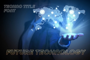 Techno Title Font Download