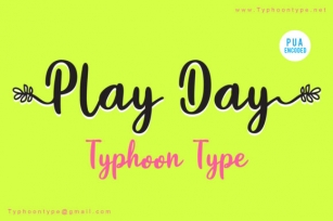 Play Day Font Download