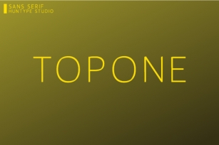 Topone Font Download