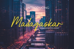 Madagaskar Font Download