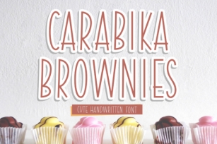 Carabika Brownies Font Download