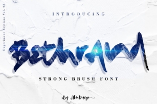 Bethrand Font Download
