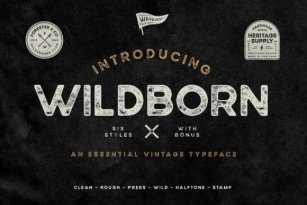 Wildborn Font Download