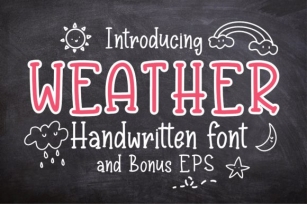 Weather Font Download