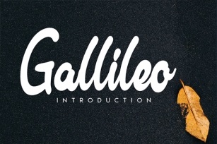 Gallileo Font Download