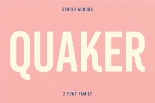 Quaker – Sans-Serif Americana Font Download