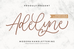 Adelyne Font Download