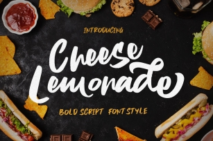 Cheese Lemonade Font Download