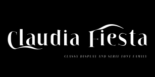 Claudia Fiesta Font Download