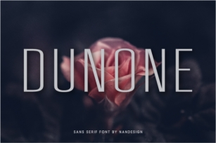 Dunone Font Download