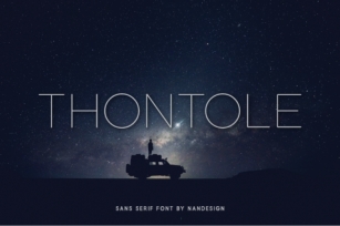 Thontole Font Download