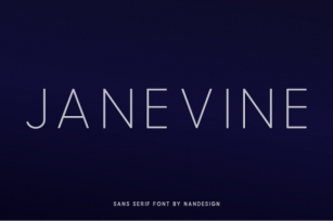 Janevine Font Download