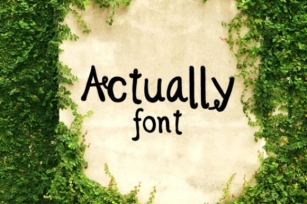 Actually Font Download