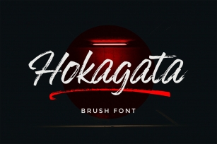 Hokagata Brush Font Download