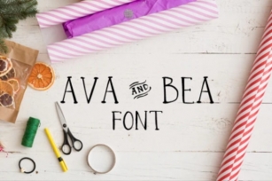 Ava and Bea Font Download