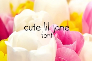 Cute Lil Jane Font Download