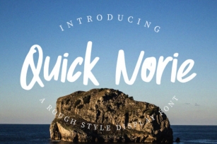 Quick Norie Font Download