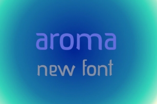 Aroma Font Download