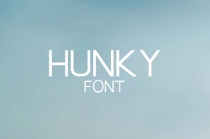 Hunky Font Download