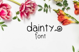 Dainty Font Download