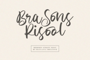 Brasons Risool Font Download