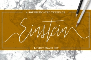 Einstein Font Font Download