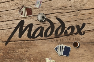 Madoxx Brush Typeface Font Download