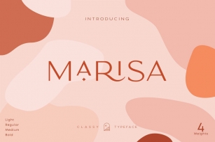 Classy Marisa - Elegant Typeface Font Download