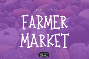 Farmer Market Font Download