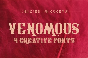 Venomous Typeface Font Download