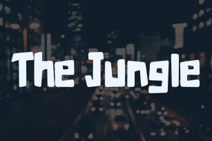 The Jungle  Typeface Font Download
