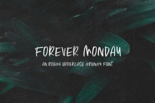 Forever Monday Font Font Download