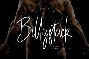 Billystuck Signature Font Download