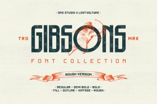 Gibsons Rough Font Download