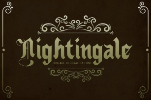 Nightingale - Font Font Download