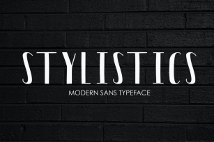 Stylistics Sans Font Download