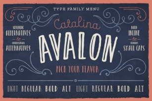 Catalina Avalon Font Download