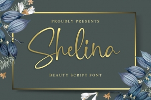 Shelina Beauty Script Font Font Download