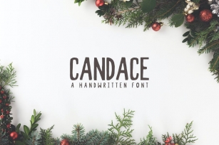 Candace A Handwritten Font + Bonus Font Download