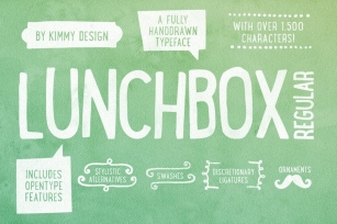 Lunchbox Regular Font Download