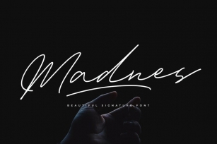 Madnes Signature Font Font Download