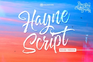Hayne Script Rough Font Download
