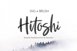 HITOSHI - SVG Font Font Download