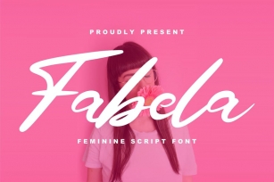 Fabela | Feminie Script Font Font Download