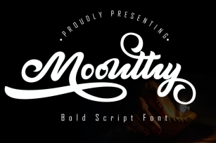 Moonthy Bold Script Font Download