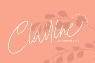 Clairine Signature Font Download